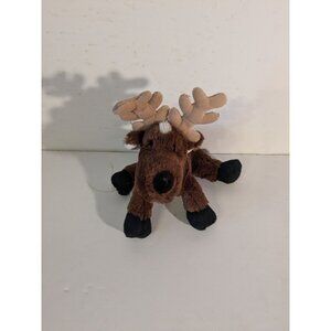 Ganz Webkinz Brown Reindeer Stuffed Animal NO CODE